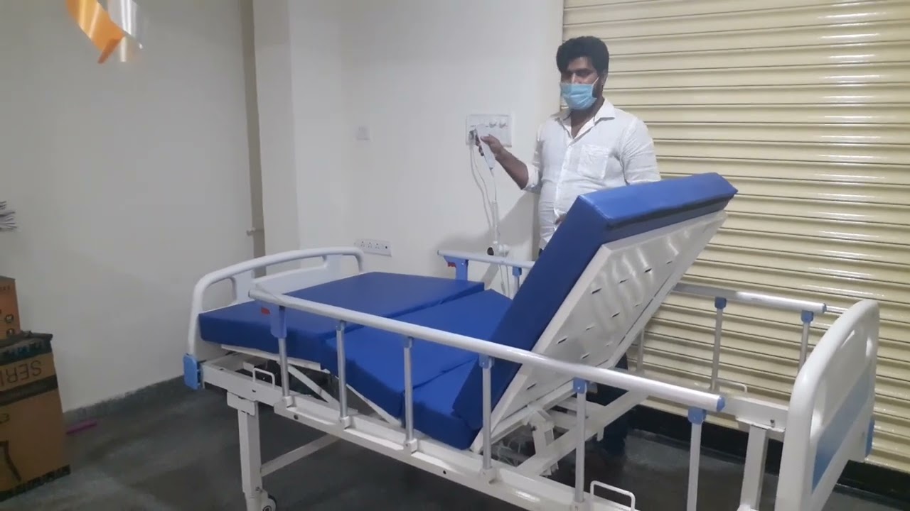 How to use electric Fowler bed. 2 function remote controlled bed of Prime Healers.