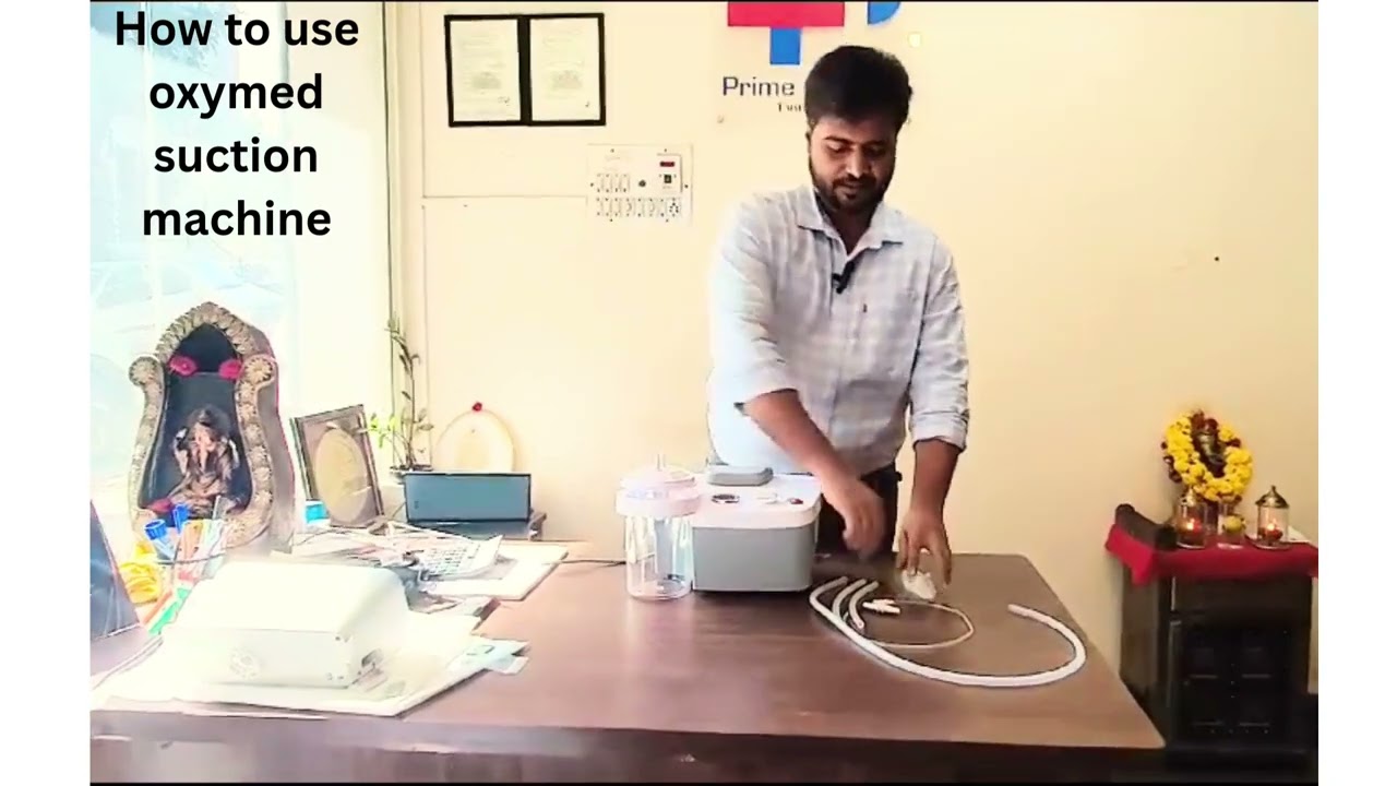 Oxymed Portable Suction Machine | Best Portable Suction Device for Home & Hospital Use