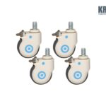 semi fowler bed castors