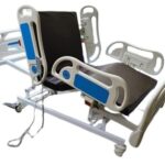 5 function hospital bed remote controlled