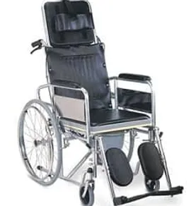 Recliner Wheelchair-With Commode