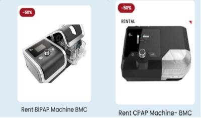 Renting BiPAP and CPAP Machines