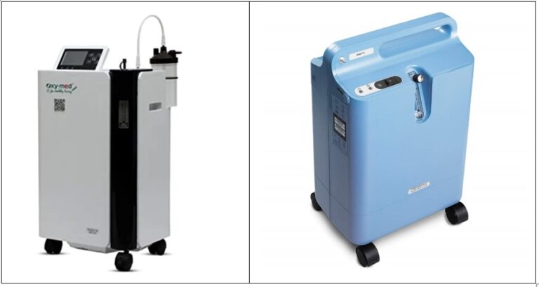 Oxymed Mini Oxygen Concentrator vs Philips EverFlo Respironics