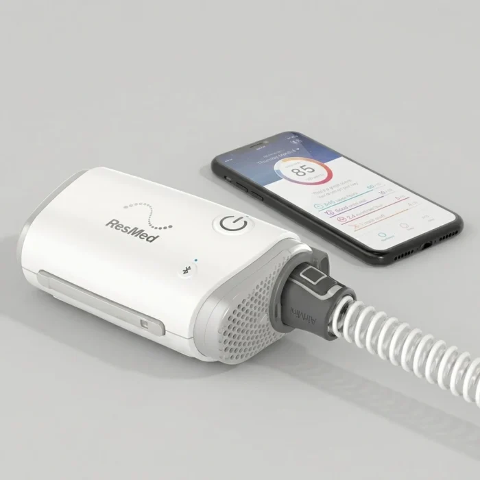 ResMed AirMini™ Travel CPAP Device – World’s Smallest CPAP for Sleep Apnea | Compact & Powerful Sleep Therapy