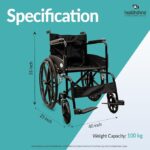 foldable wheelchair specification