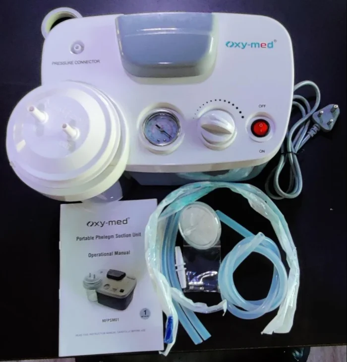 Owgels Oxymed Manual OXY MED Single Jar Suction Machine