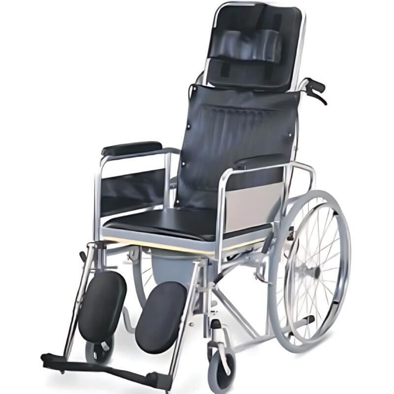 Karma Rainbow 8 Reclining wheelchair with commode