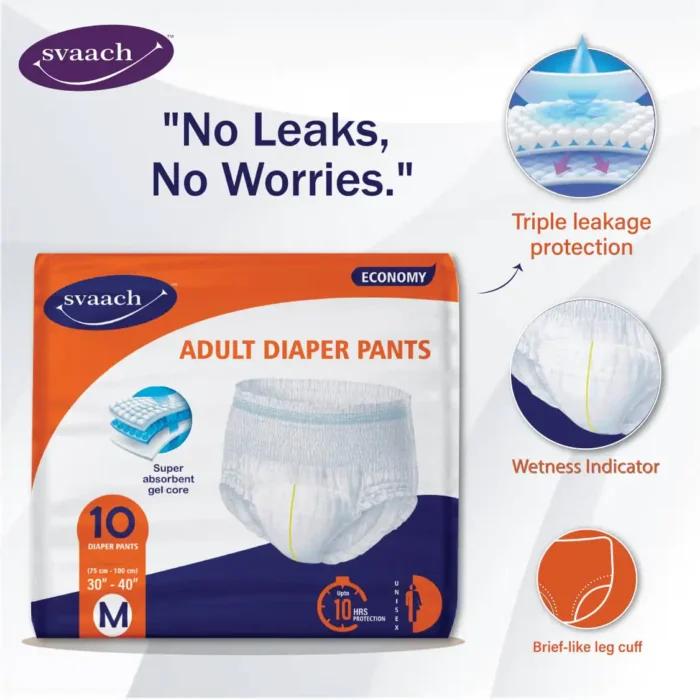 Svaach Adult Diaper pant M size 2