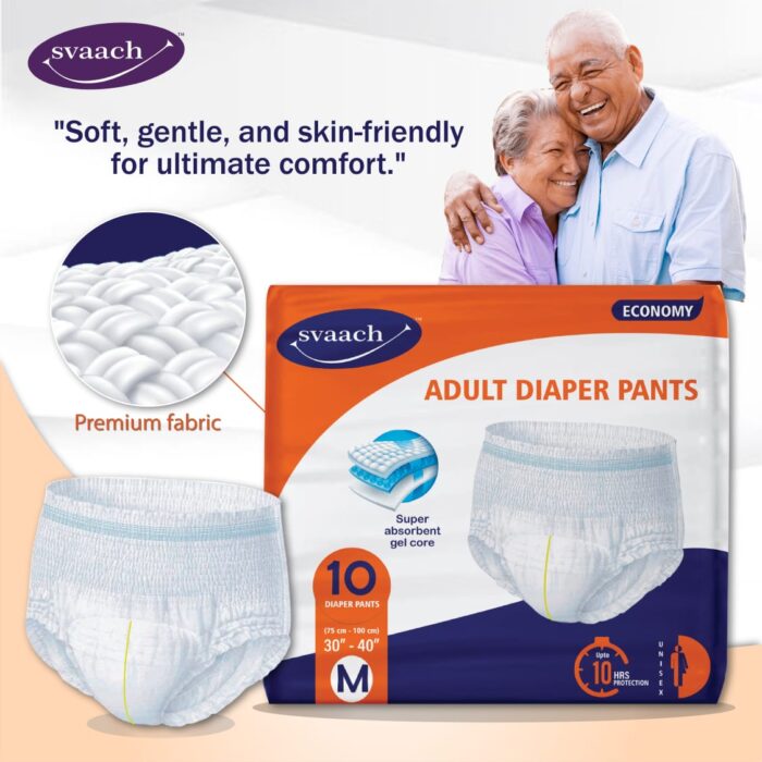 Svaach Adult Diaper pant M size 4