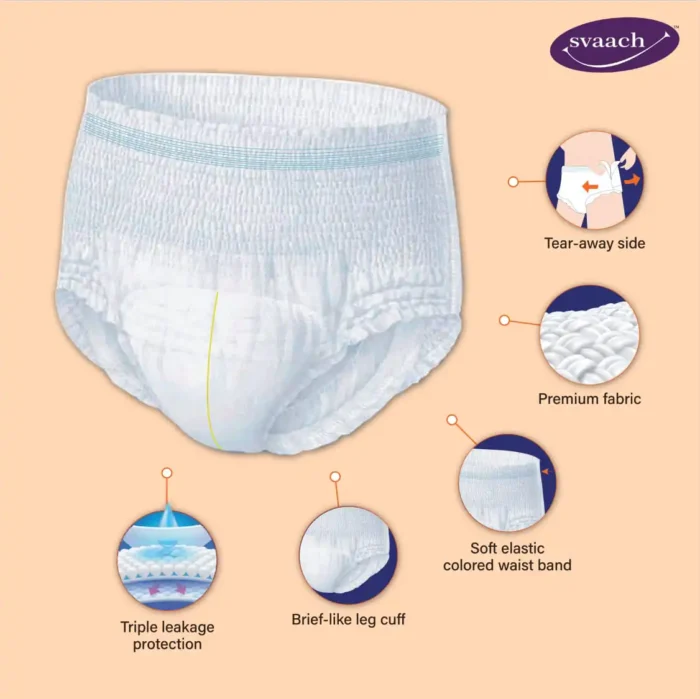 Svaach Adult Diaper pant without package image