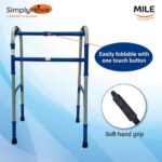 Simply Move Lightweight Foldable Walker for Adults