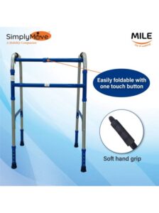 Simply Move Lightweight Foldable Walker for Adults