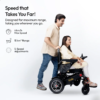 Elderly user using Frido Prime Electric Wheelchair
