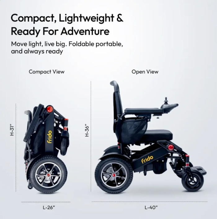 Frido Prime Electric Wheelchair 3