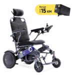 Frido Prime Plus foldable electric wheelchair with joystick control