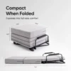 Frido Smart Recliner Mattress folded and unfolded dimensions
