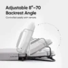 Frido Smart Recliner Mattress adjustable 8 to 70 degree backrest